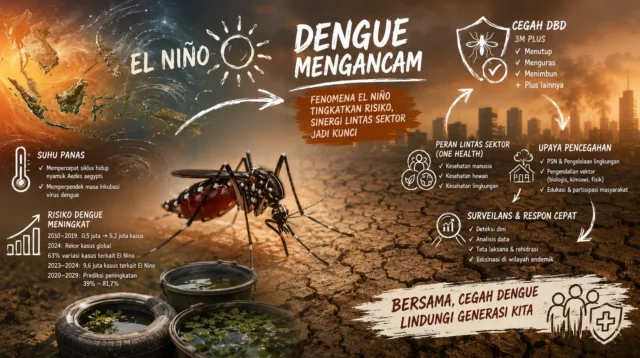 Peningkatan Kasus Demam Berdarah Dengue - Nyamuk Aedes Aegypti salah satu nyamuk kosmopolitan yang dapat membawa virus dengue penyebab penyakit Demam Berdarah Dengue