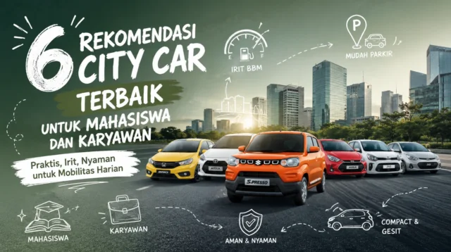 Rekomendasi City Car Terbaik untuk Mahasiswa