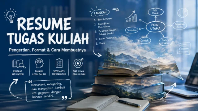 apa itu resume tugas kuliah