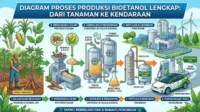 Dari Singkong ke Bahan Bakar: Yuk Kenali Bioetanol! Manfaat Bioetanol