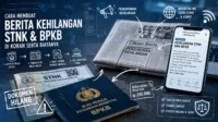 cara membuat berita kehilangan stnk