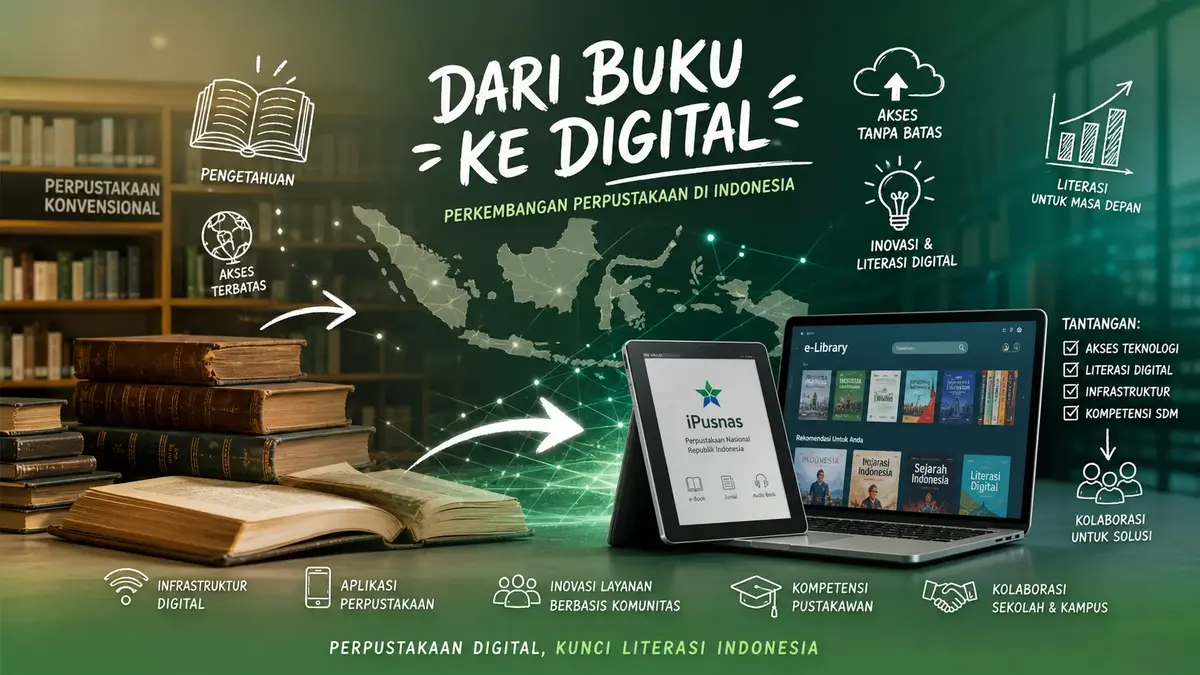 Transformasi perpustakaan di Indonesia