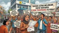Tagihan Listrik Melonjak, Rakyat Bertanya: Ke Mana Transparansi Itu Pergi? Lonjakan tagihan listrik