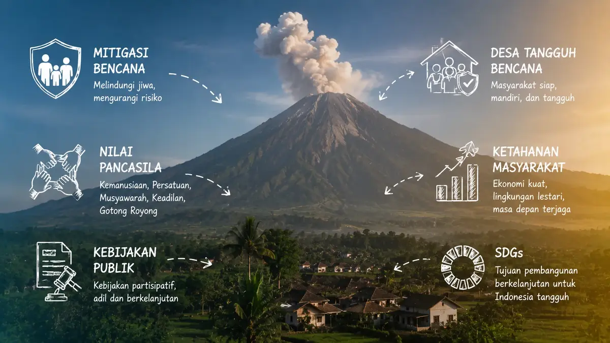 Mitigasi bencana berbasis nilai Pancasila