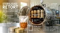 Di Balik Produk Makanan Kaleng Favoritmu: Rekayasa Perpindahan Panas yang Menyelamatkan Nyawa sterilisasi retort pada makanan kaleng