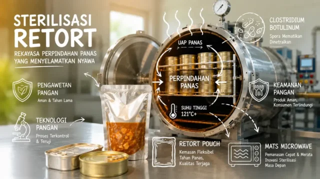 sterilisasi retort pada makanan kaleng