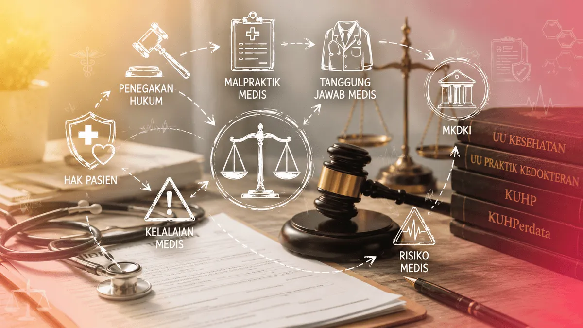 hukum malpraktik medis di Indonesia