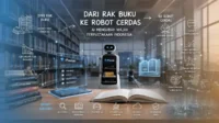 Dari Rak Buku ke Robot Cerdas: Bagaimana AI Mengubah Wajah Perpustakaan Indonesia? perpustakaan Indonesia
