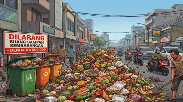 food waste in indonesia