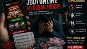 bahaya judi online