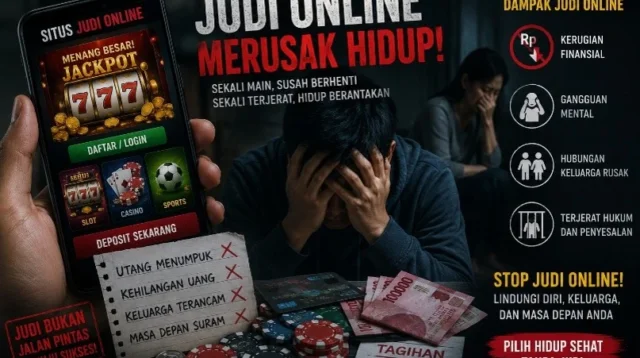 bahaya judi online