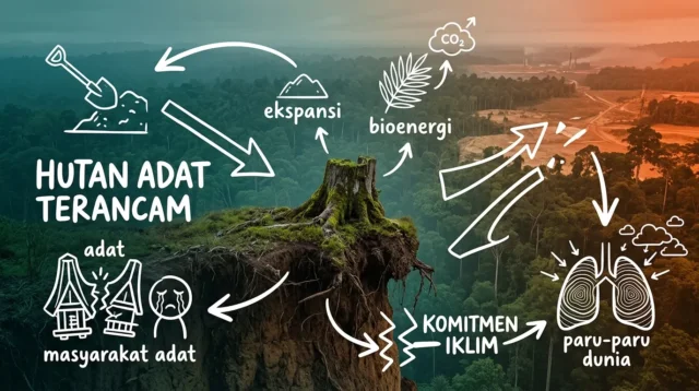 kerusakan hutan papua