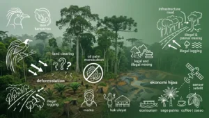 isu lingkungan di papua