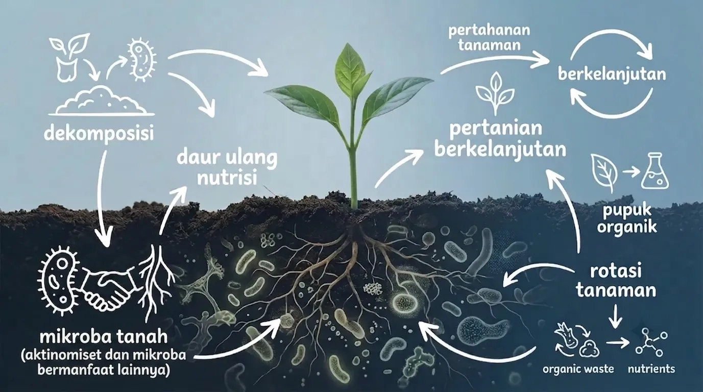 mikroba tanah