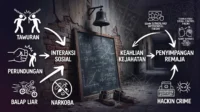Ketika Lingkungan Menjadi Sekolah Kejahatan bagi Remaja Kenakalan Remaja