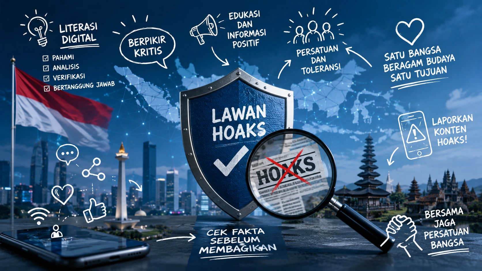 peran generasi muda hoaks