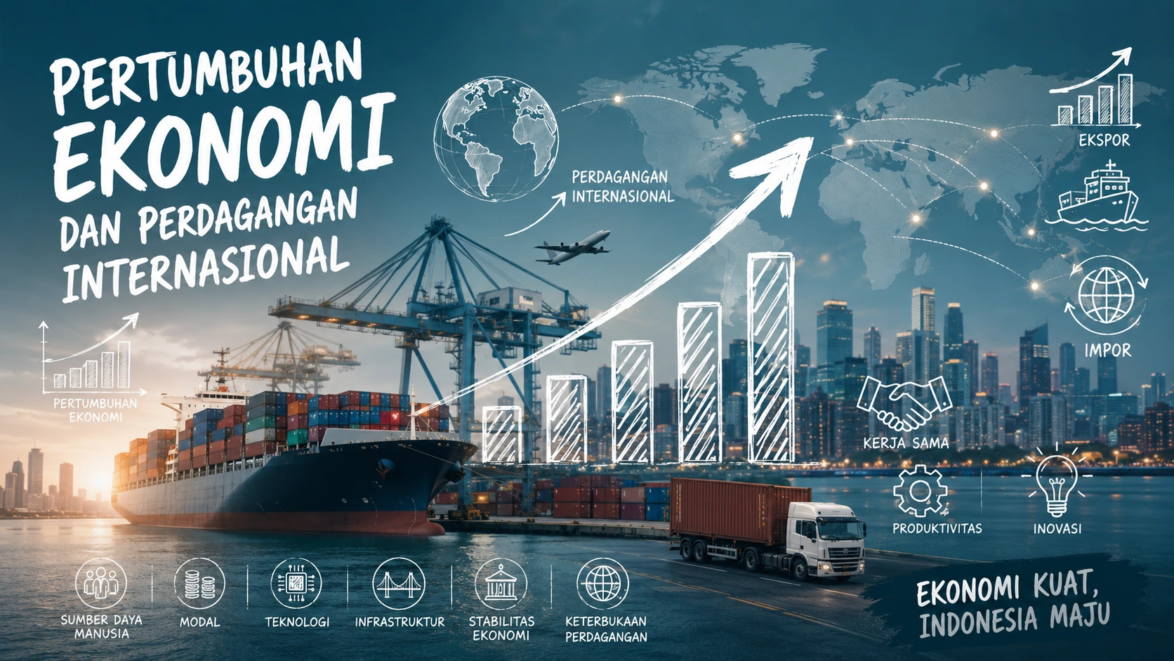Pertumbuhan Ekonomi dan Perdagangan Internasional