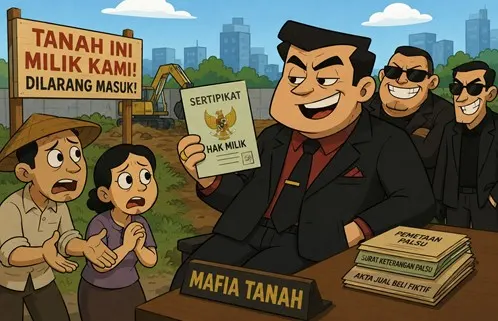 Mafia Tanah di Indonesia