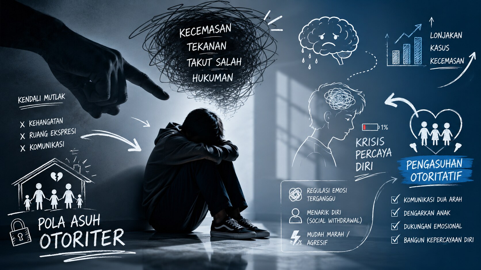 Pola Asuh Otoriter