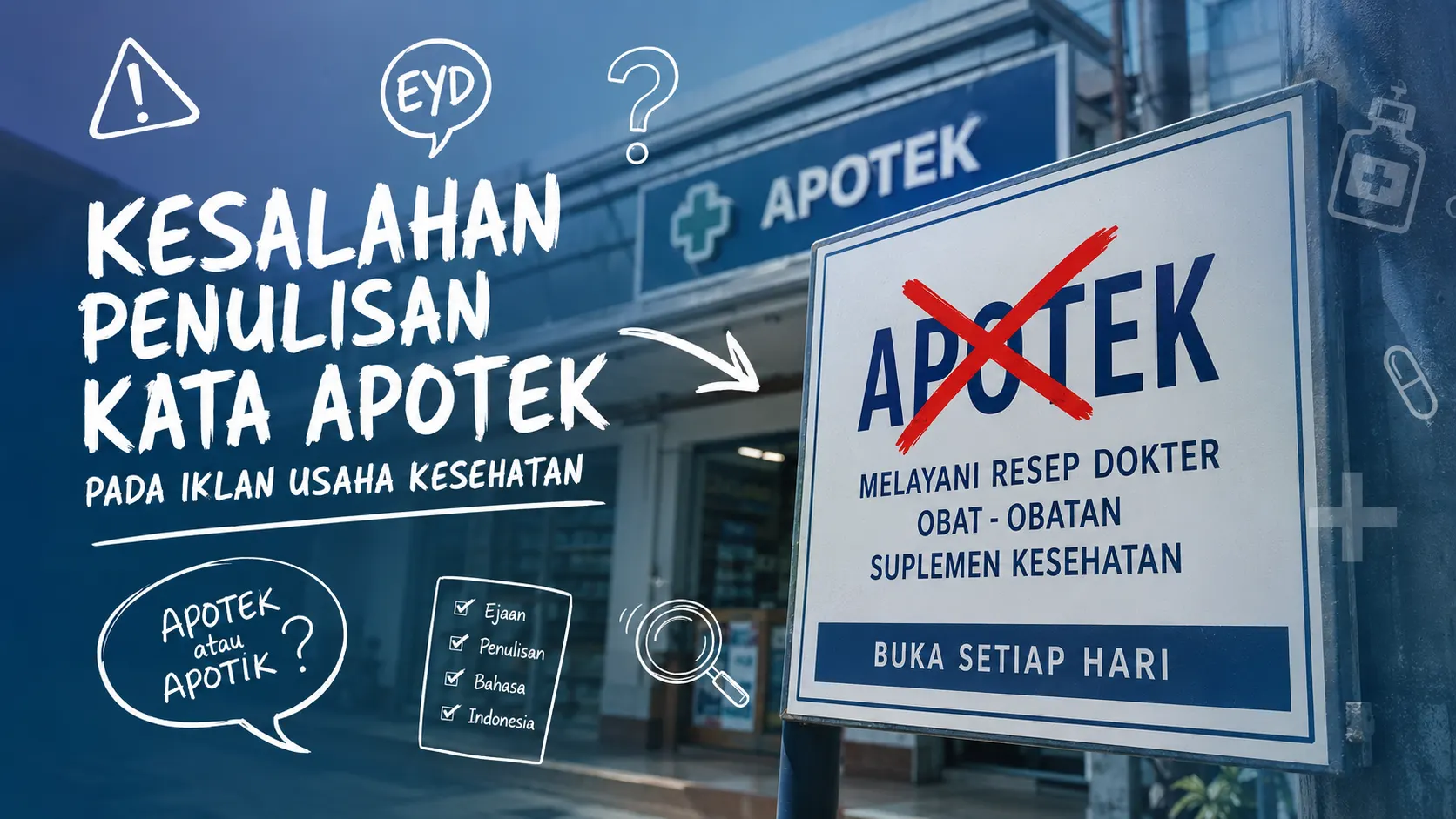 Kesalahan Penulisan Apotek