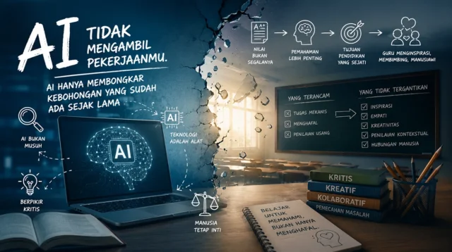 AI dan pendidikan memicu refleksi terhadap metode belajar dan penilaian