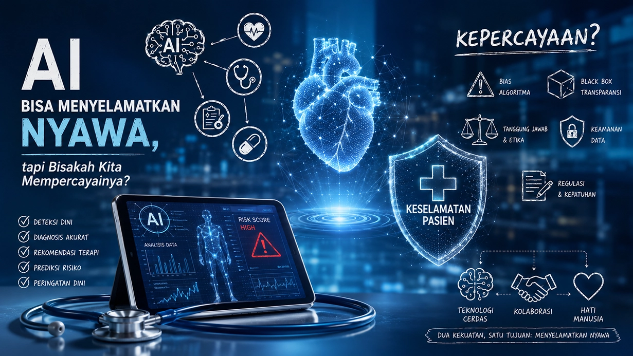 AI kesehatan pasien mendukung pengambilan keputusan medis yang lebih aman