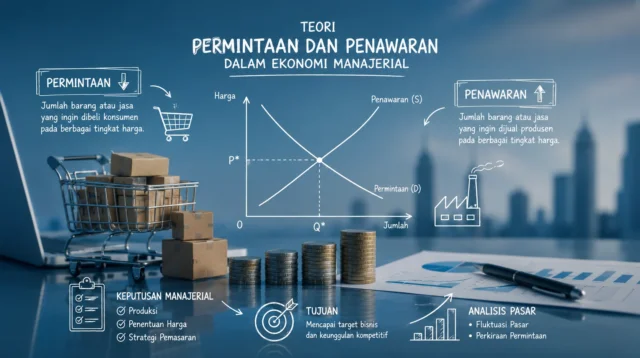 teori permintaan dan penawaran ekonomi