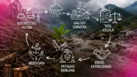 Ketika Hutan Luruh, Kepercayaan Ikut Runtuh: Galodo dan Krisis Tata Kelola di Sumatra dampak deforestasi