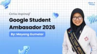 google-student-ambassador-usahid Mayang Gumelar berbagi pemanfaatan Google Student Ambassador kepada civitas USAHID Surakarta