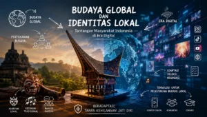 Identitas lokal digital menjadi tantangan budaya Indonesia di era global