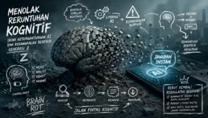 Ketergantungan AI memengaruhi kemampuan berpikir kritis dan literasi digital Generasi Z