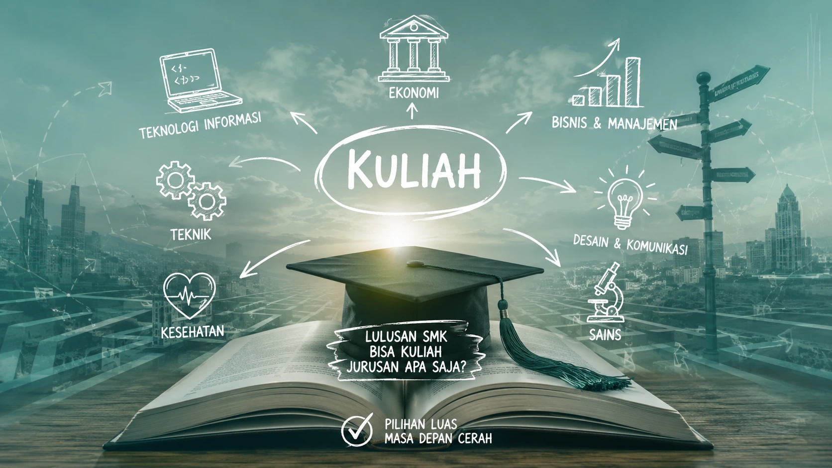 lulusan smk bisa kuliah jurusan apa saja