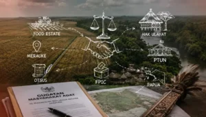 proyek ketahanan pangan di Merauke