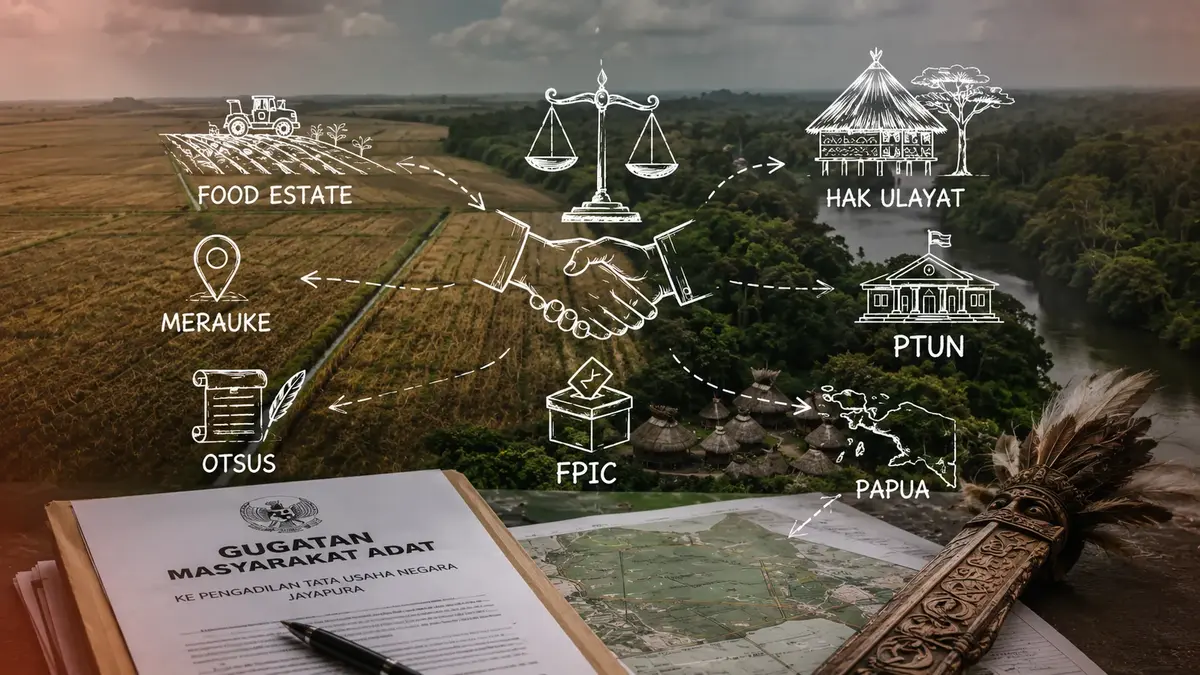 proyek ketahanan pangan di Merauke