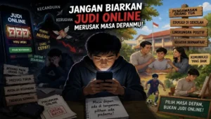 judi online pada remaja