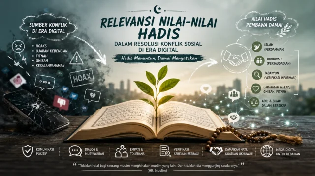 Resolusi konflik sosial melalui nilai hadis untuk memperkuat harmoni masyarakat