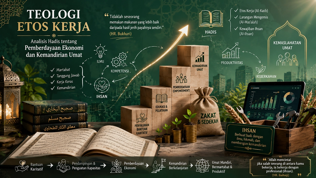 Teologi Etos Kerja mendorong pemberdayaan dan kemandirian ekonomi umat