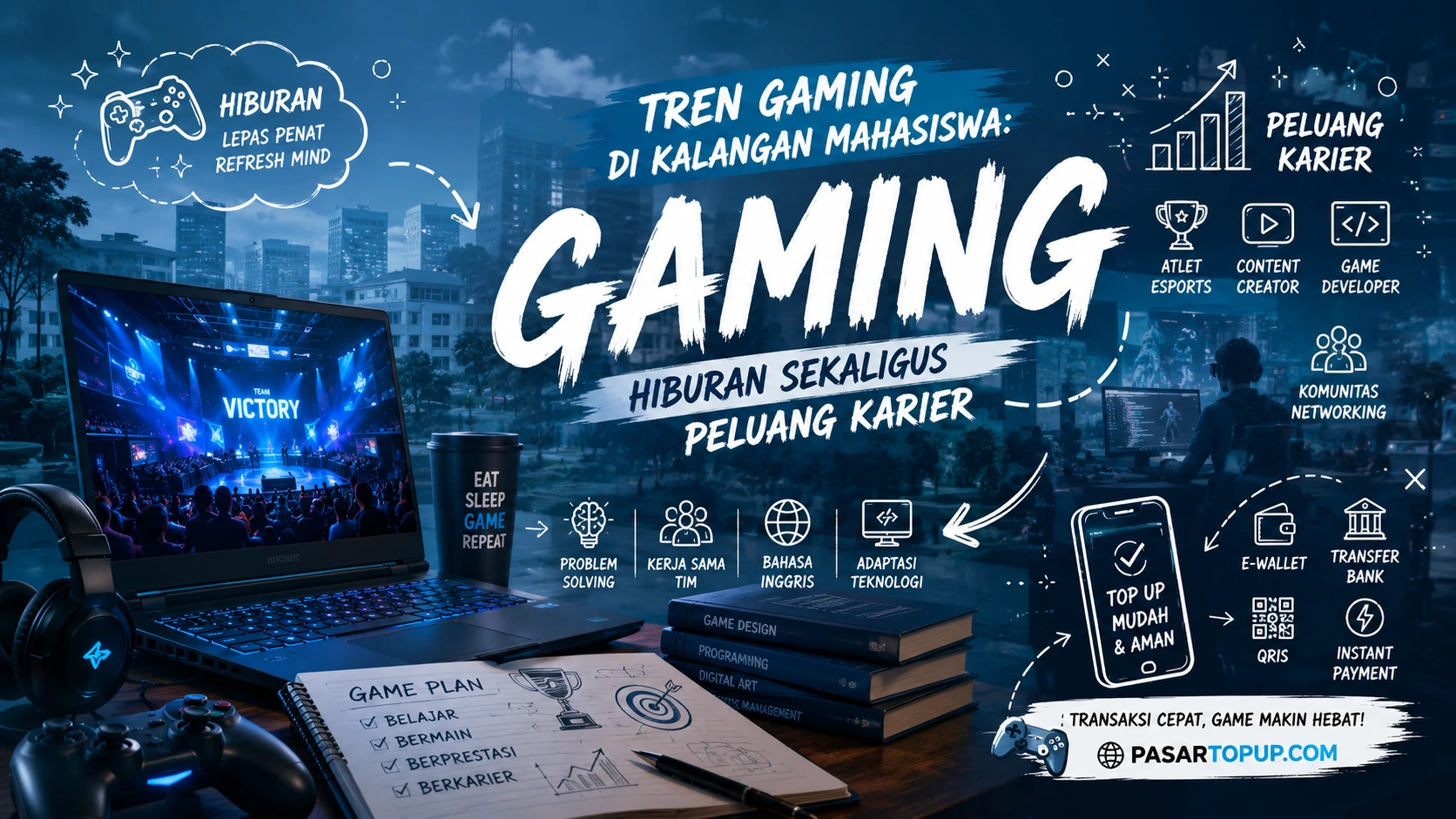 tren gaming mahasiswa