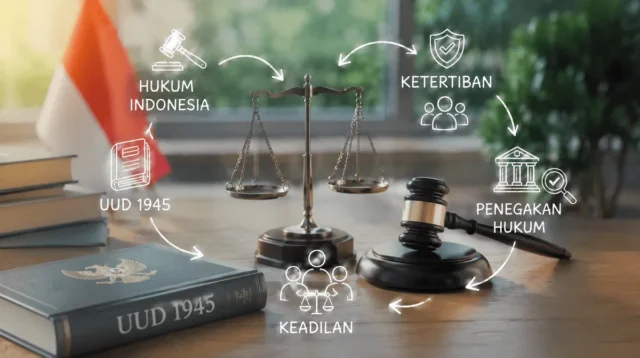 peran sistem hukum Indonesia