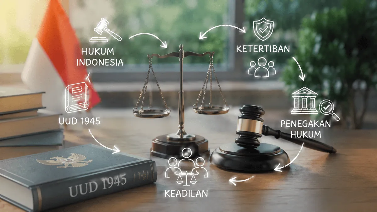 peran sistem hukum Indonesia