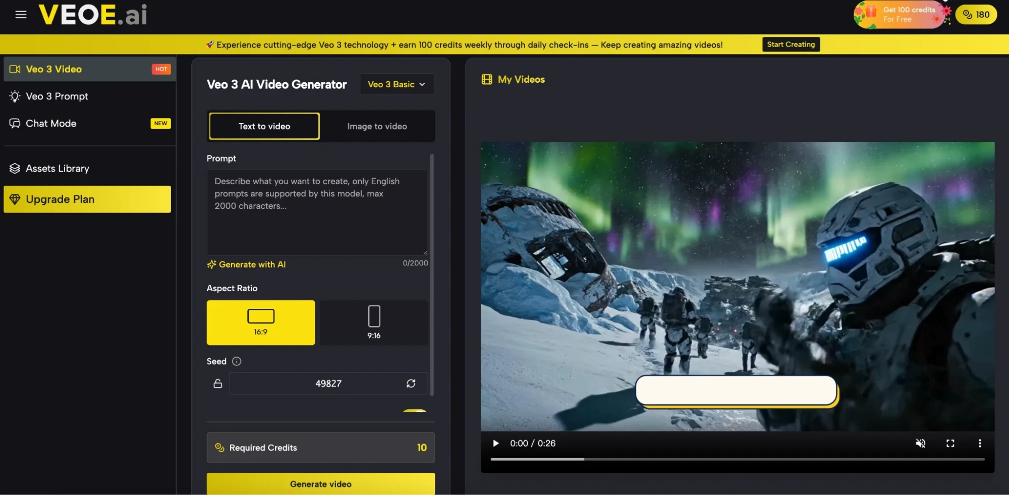 Veo 3 AI Video Generator for Free