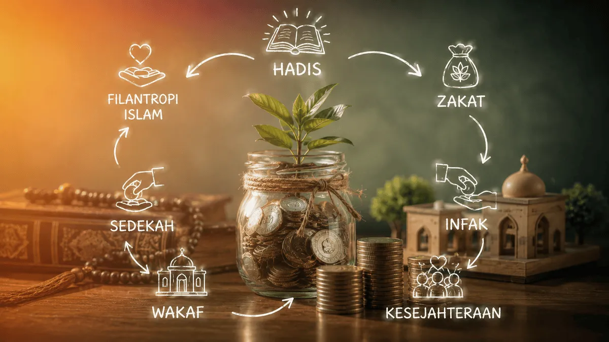 Hadis tentang zakat infak sedekah dan wakaf