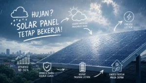 Apakah Solar Panel Tetap Bekerja Saat Hujan Ini Jawaban yang Sebenarnya