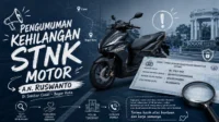 Berita Kehilangan STNK Ruswanto