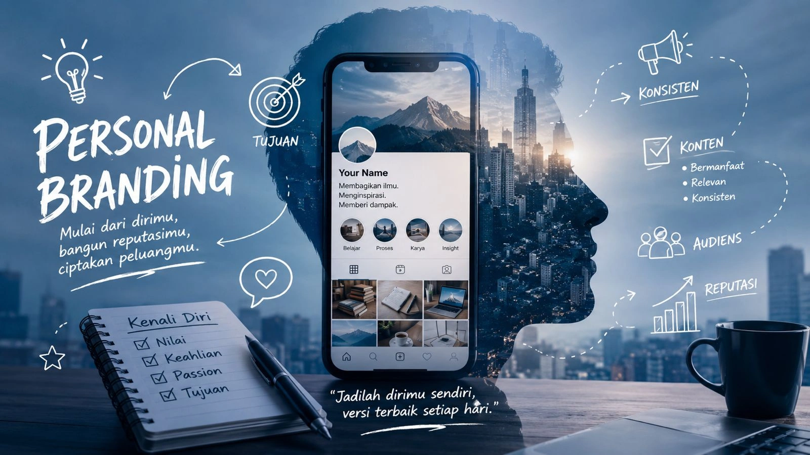 Cara Membangun Personal Branding di Media Sosial dari Nol