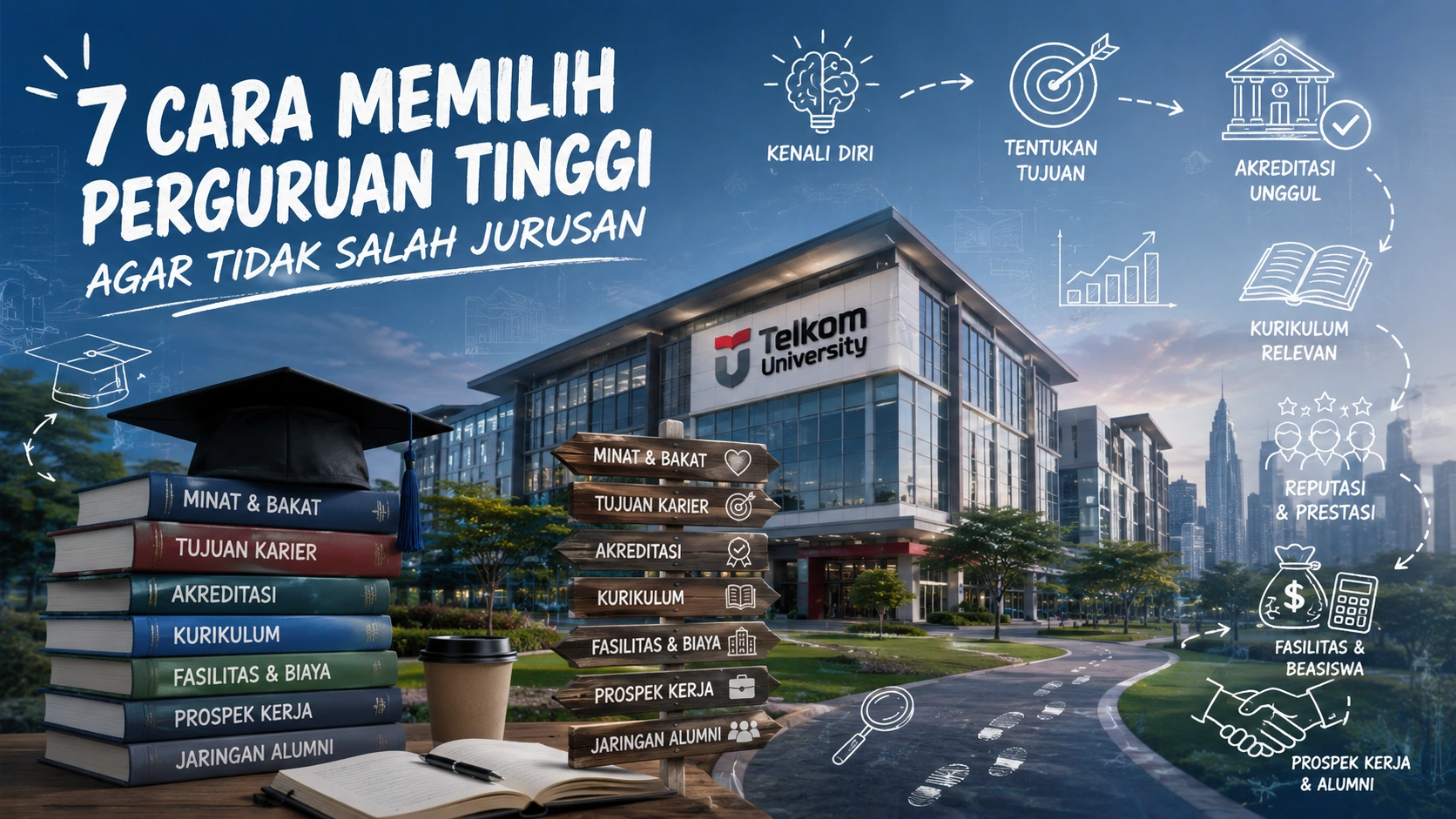 Cara Memilih Perguruan Tinggi Agar Tidak Salah Jurusan