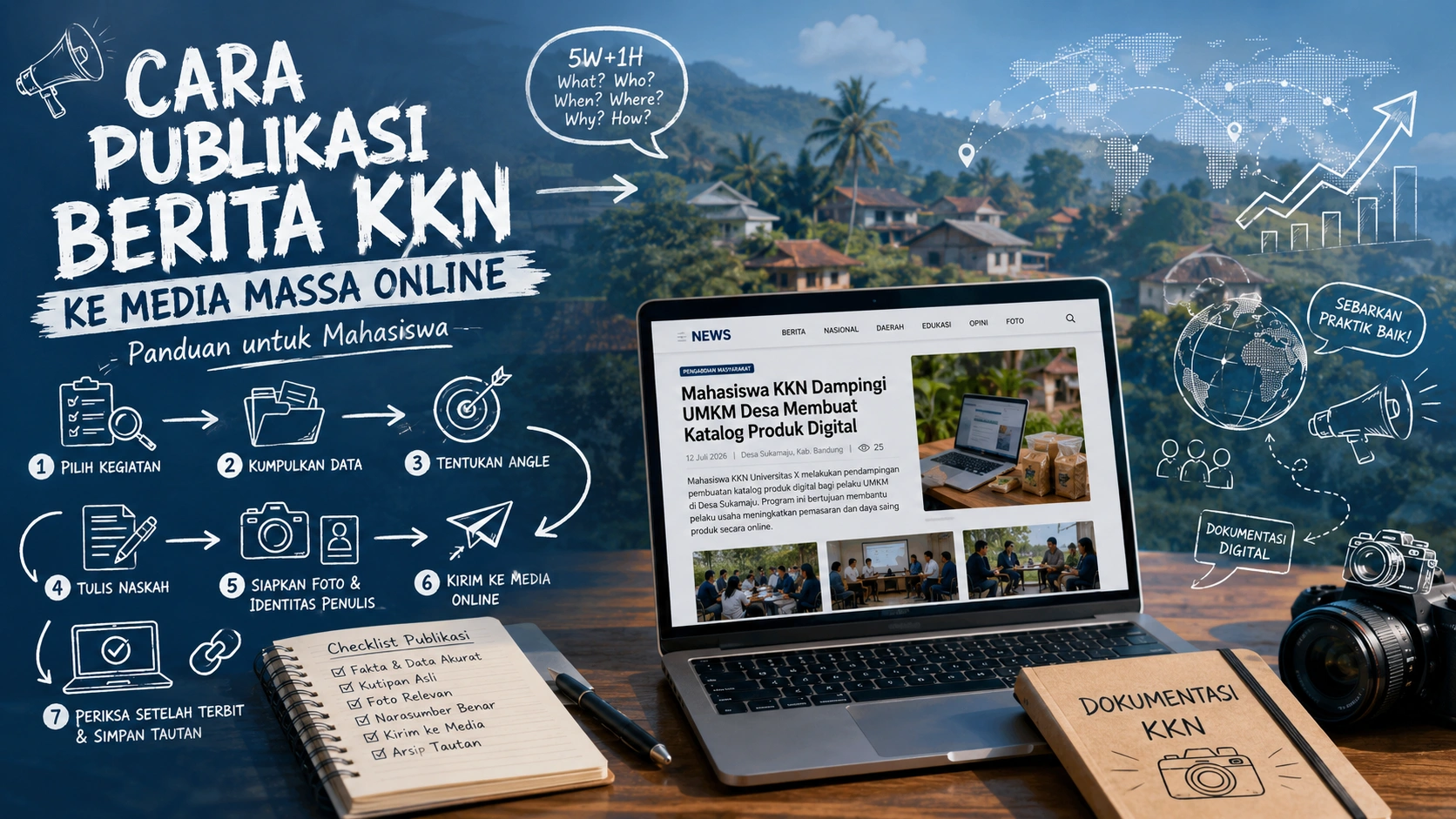 Cara Publikasi Berita KKN ke Media Massa Online Panduan untuk Mahasiswa