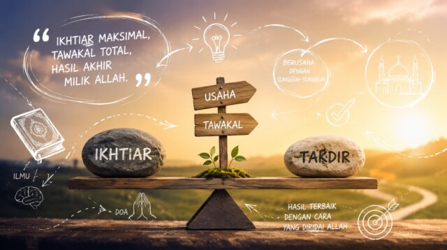 Takdir dan Ikhtiar