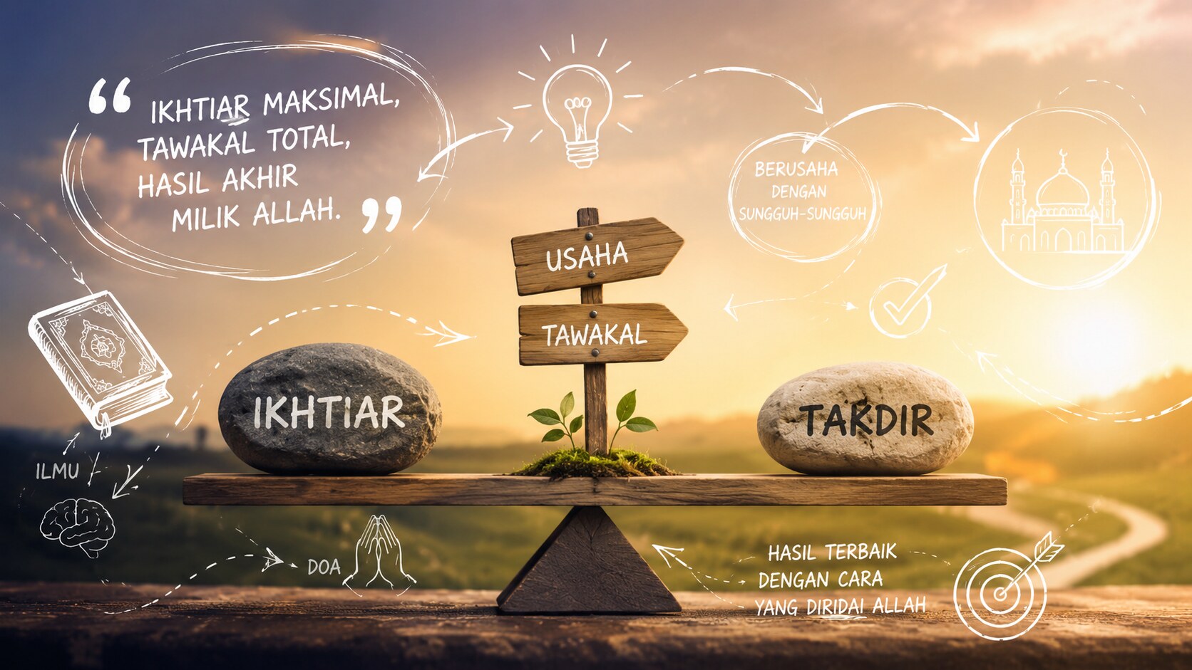 Takdir dan Ikhtiar