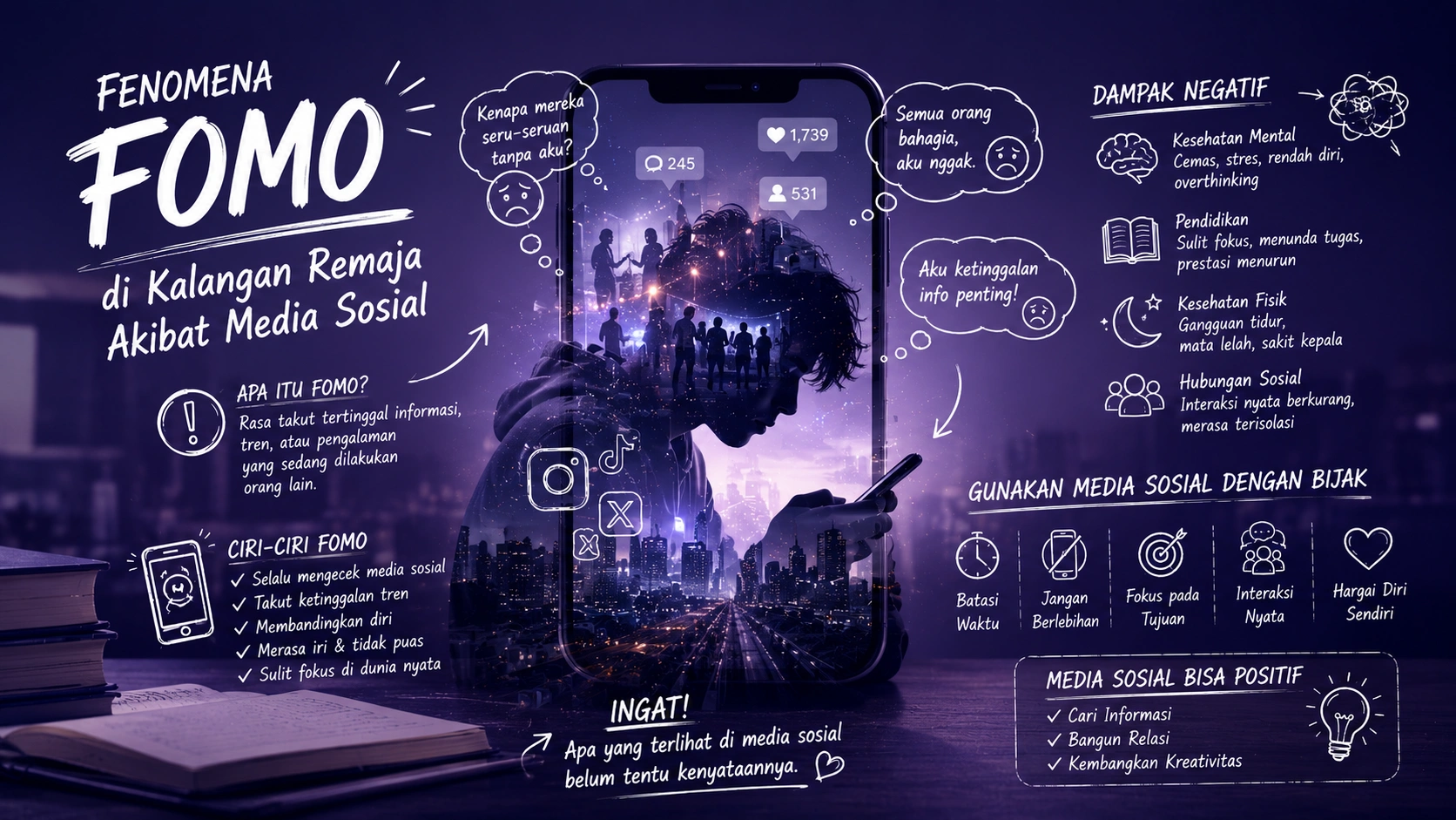 FOMO di kalangan remaja